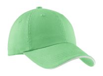 Port Authority Sandwich Bill Cap with Striped Closure