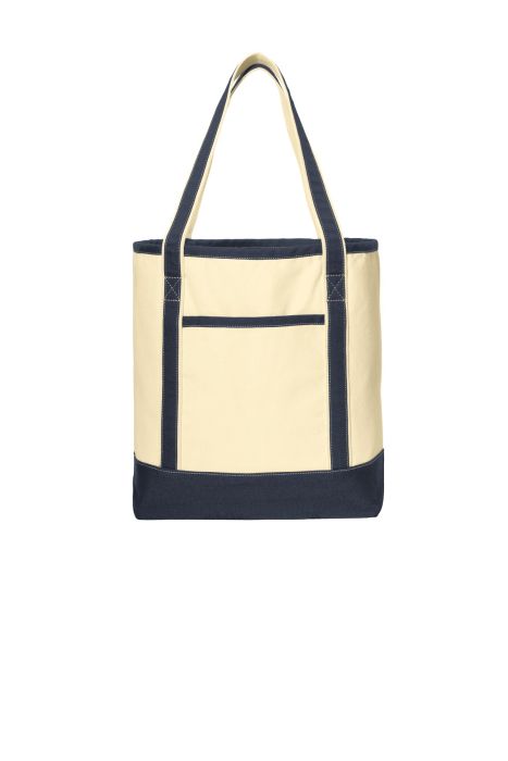 Port Authority Large Cotton Canvas Boat Tote