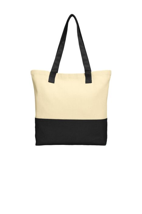 Port Authority Colorblock Cotton Tote