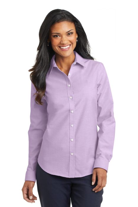 Port Authority Ladies SuperPro Oxford Shirt
